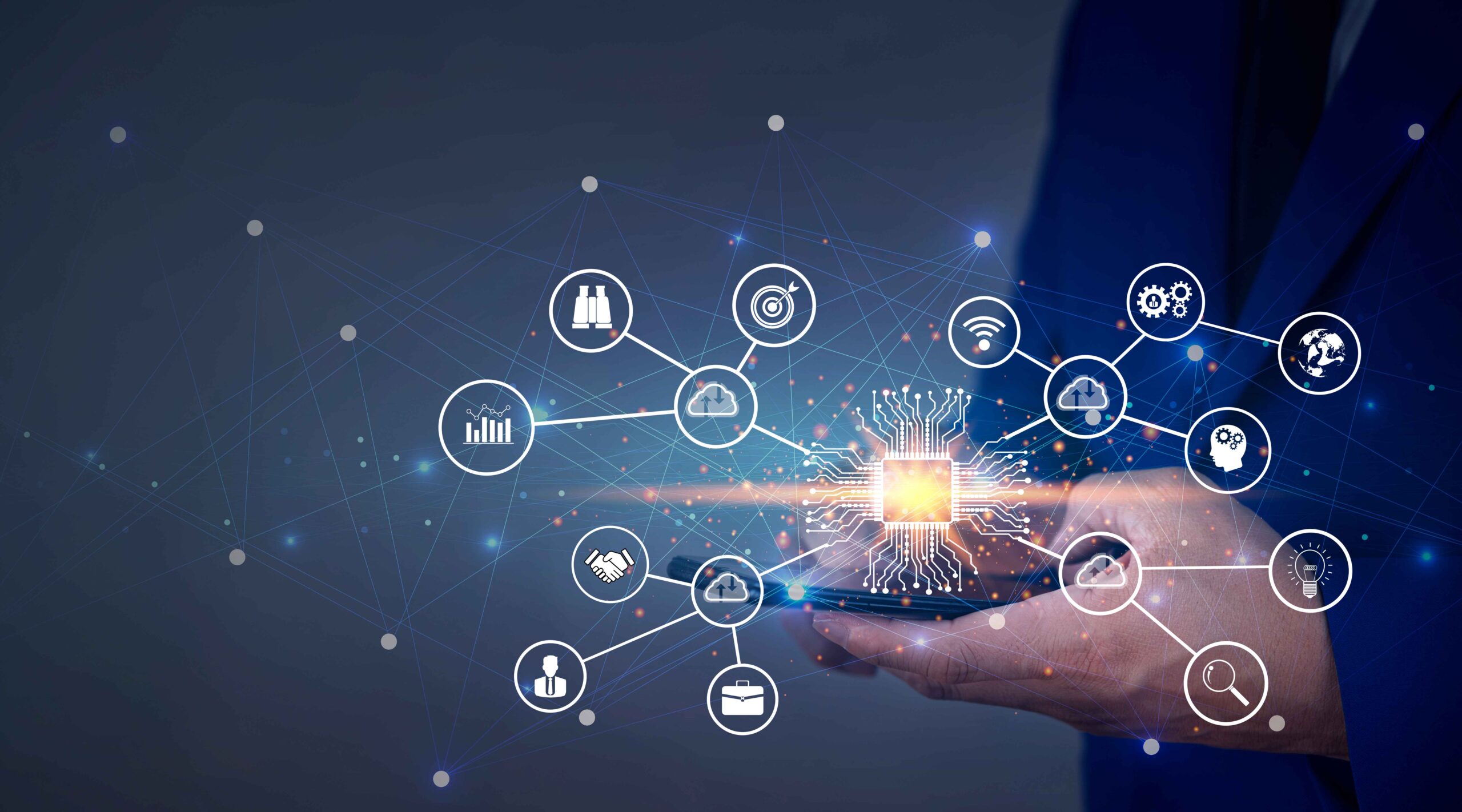 businessman-using-tablet-analysis-sale-data-graph-growth-modern-interface-icons-strategy-solution-analysis-development-contents-global-network-connection