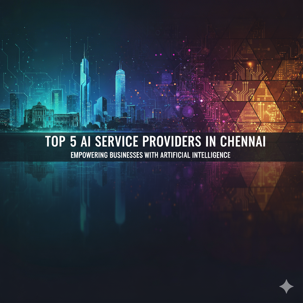 Top 5 AI Service Providers in Chennai: Empowering Businesses with Artificial Intelligence